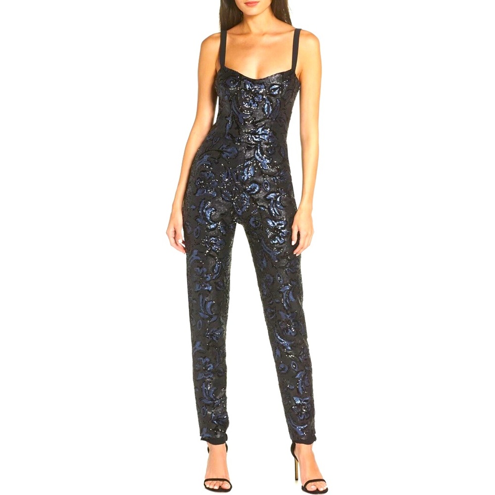 Dress the Population Sequin Jumpsuit